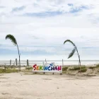 Sekinchan signboard at Pantai Redang